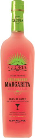 Gloria Strawberry Wine Cocktail Semi Sweet Italy White