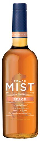 Canadian Mist Peach Flavored