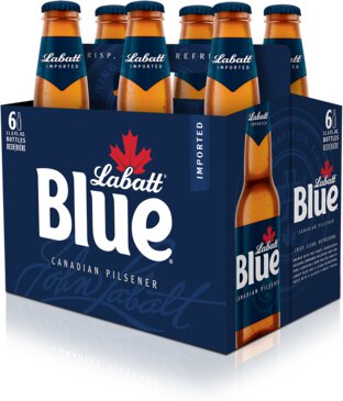 LABATT BLUE 12OZ NR 6PK