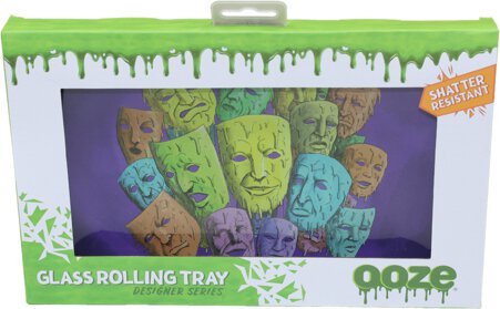 Ooze Glass Trays Small The Works 1ct