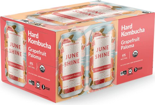 June Shine Hard Kombucha Grapefruit Paloma