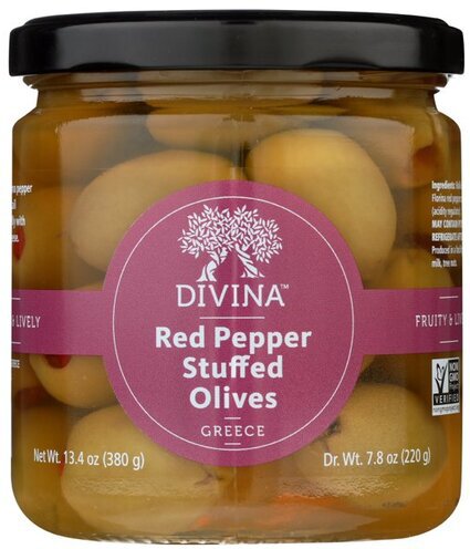 Divina Olives With Red Pepper