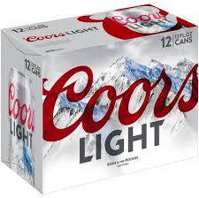 Coors Light 12pk Cans
