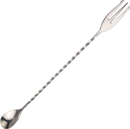 Wrap Art Bar Spoon With Fork