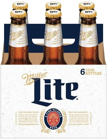 Miller Lite 6pk Bottle