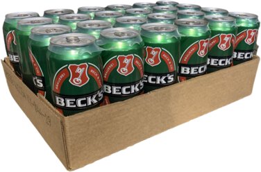 Becks 16oz 6/4 Cans
