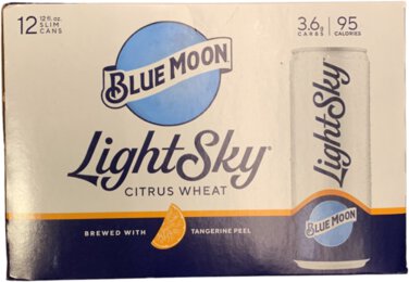 Blue Moon Light 2/12 Cans