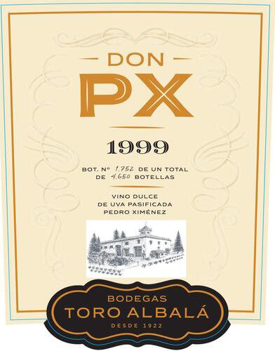 Toro Albalá Don PX 1999 Pedro Ximénez Montilla-Moriles