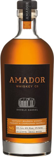 Amador Double Barrel Chardonnay Barrel Finished Bourbon 750ml, Kentucky