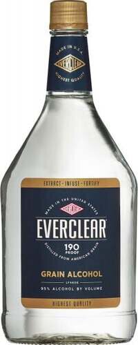 Everclear Grain Alcohol 190 Proof