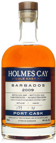 Holmes Cay Barbados 2012 9 Year Port Cask Rum
