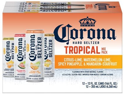 Corona Hard Seltzer Tropical Mix Pack