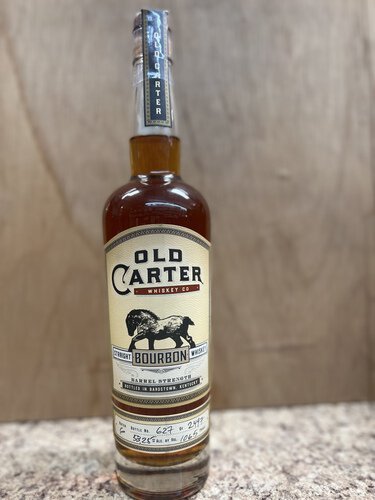 OLD CARTER BOURBON BARREL STRENGTH BATCH 6