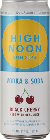 High Noon Black Cherry Vodka Seltzer
