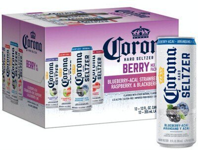 Corona Hard Seltzer Berry Mix Cans