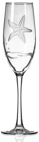 ROLF STARFISH FLUTE GLASS