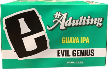Evil Genius #Adulting 6PK Cans