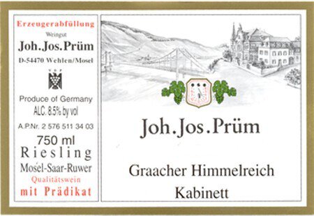 Jj Prum 20 Riesling Gra Himm Kab