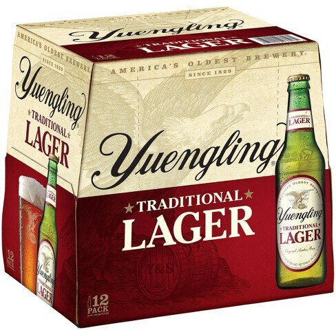 Yuengling Lager 12pk Bottles