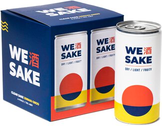 WE Sake 4pk Junmai Ginjo