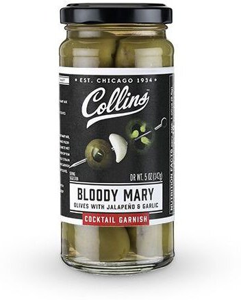 Bloody Mary Olives by Collins