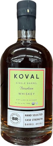 Koval Single Barrel Bourbon Whiskey Select