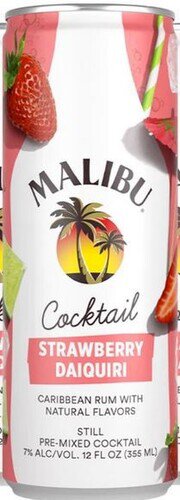 Malibu Cocktail Strawberry Daiquiri