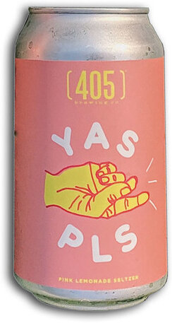 405 Brewing Yas Please Pink Lemonade Seltzer Cn