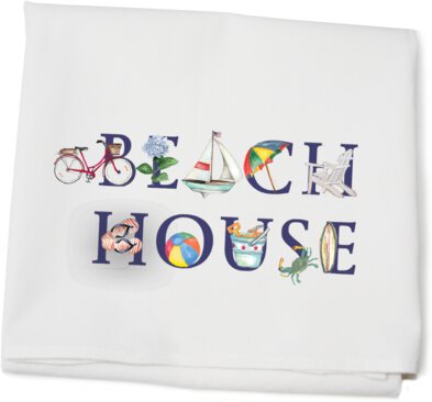 BEACH HOUSE TOWEL