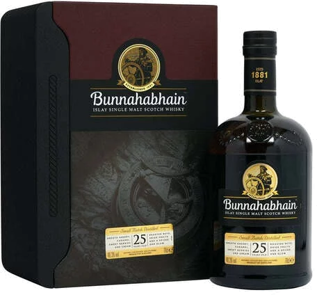 Bunnahabhain 25 Year Old Islay Single Malt Scotch Whiskey
