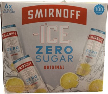 Smirnoff Zero Sugar 6PK Cans