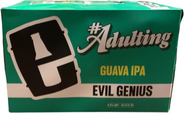 Evil Genius #Adulting 4/6 Cans