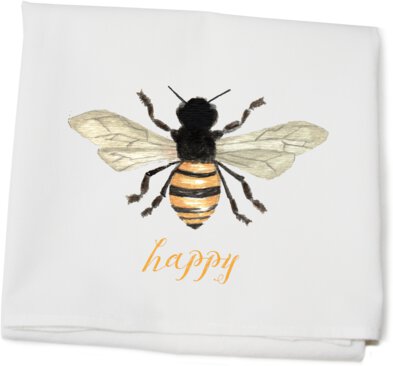 BEE HAPPY TOWEL