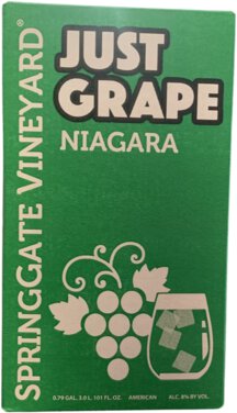 Just Grape Niagara 3L Pouch