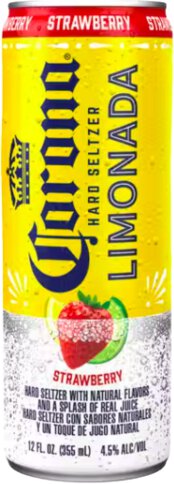 Corona Seltzer Limonada Strawberry 24oz Can