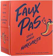 Faux Pas Spicy Mango Margarita 4pk