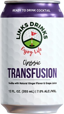 Links Drinks Back Nine Classic Transfusion Grape Cocktail