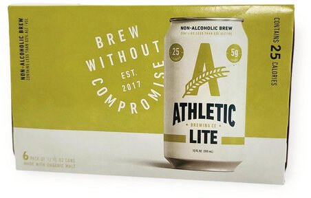 Athletic Lite Non Alc Beer 12oz Cans