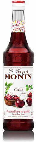 Monin Cherry Glass