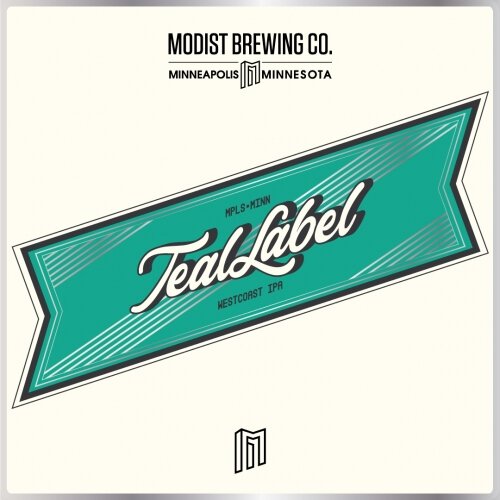 Modist Teal Label West Coast Ipa Limited Release
