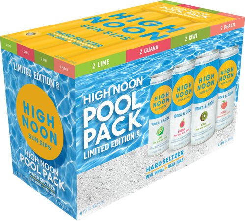 High Noon Hard Seltzer Pool Pack Variety