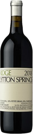 Ridge Lytton Springs
