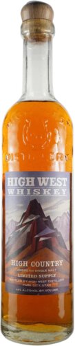 High West High Country Limited Supply Single Malt Whiskey