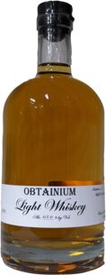 Cat's Eye Distillery Obtainium Light Whiskey Years Old