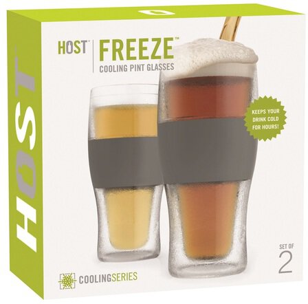 True Fab Host Cooling Pint Glasses