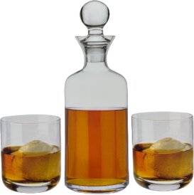 Viski Modern Decanter & Tumlers Set
