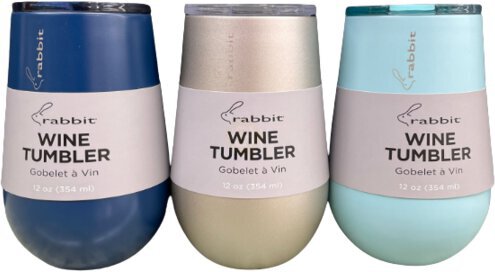 Rabbit Wine Tumbler - Thumbnail 2