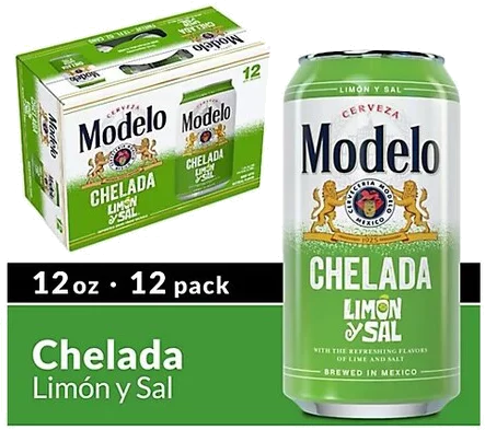 Modelo Chelada Limon y Sal