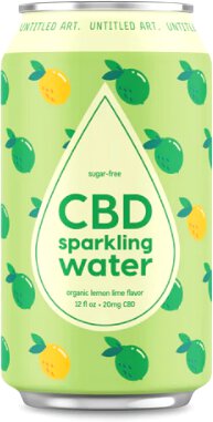 Untitled Art CBD Lemon Lime Sparkling
