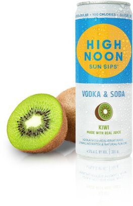 High Noon Kiwi Vodka & Soda